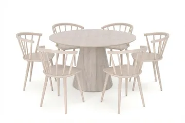 130 cm - Svartlaserad ek