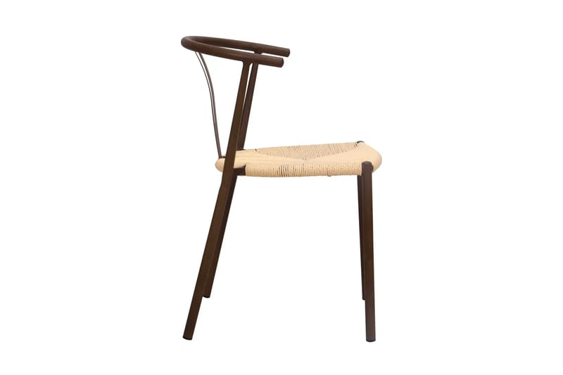 Siena Matgrupp runt 150 cm Valnöt med 6 Elysia Matstolar - Valnöt - Möbler - Bord & matgrupp - Matgrupp