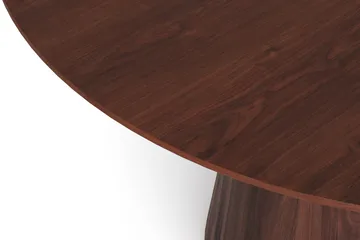 Siena Stort Matbord Runt 150cm Fanér - Valnöt - Möbler - Bord & matgrupp - Matbord & köksbord