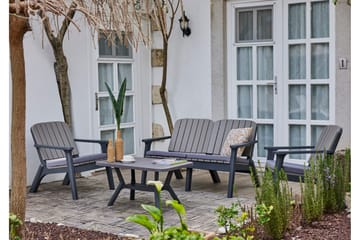 Silva Soffbord 90 cm - Antracit - Utemöbler & utemiljö - Utebord & trädgårdsbord - Loungebord & soffbord utomhus