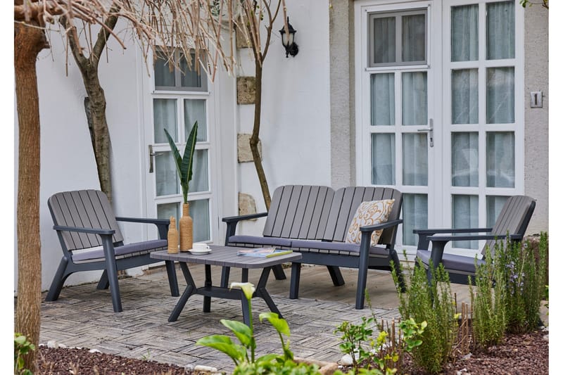 Silva Soffbord 90 cm - Antracit - Utemöbler & utemiljö - Utebord & trädgårdsbord - Loungebord & soffbord utomhus