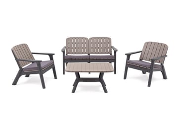 Silva Soffbord 90 cm - Antracit - Utemöbler & utemiljö - Utebord & trädgårdsbord - Loungebord & soffbord utomhus