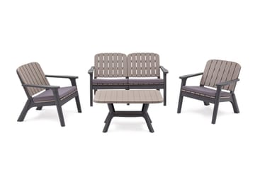 Silva Soffbord 90 cm - Antracit - Utemöbler & utemiljö - Utebord & trädgårdsbord - Loungebord & soffbord utomhus