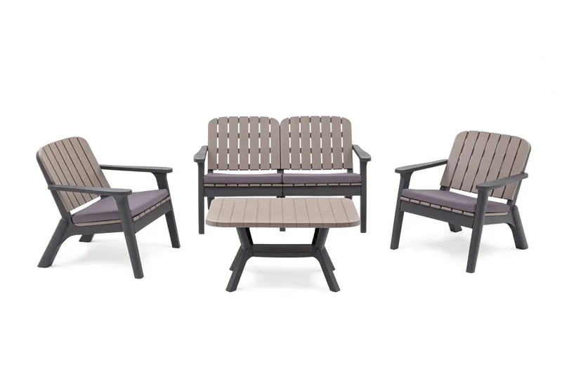 Silva Soffbord 90 cm - Antracit - Utemöbler & utemiljö - Utebord & trädgårdsbord - Loungebord & soffbord utomhus