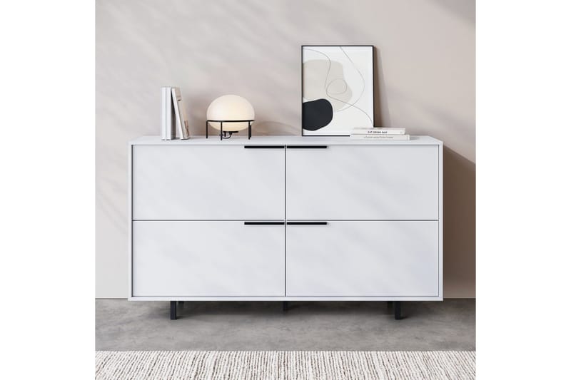 Skänk Alberto Vit - Vit - Förvaring - Förvaringsmöbler - Sideboard & skänk