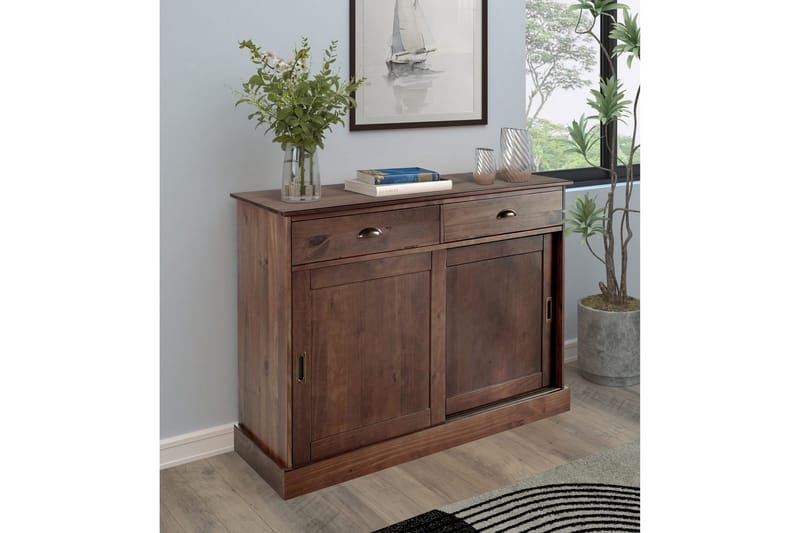 Skänk Harry 115x40x85 cm, Brun - 115x40x85 cm, Brun - Möbler - Bord & matgrupp - Avlastningsbord & sidobord