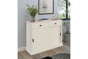 Skänk Harry 115x40x85 cm, Vit - 115x40x85 cm, Vit - Förvaring - Förvaringsmöbler - Sideboard & skänk