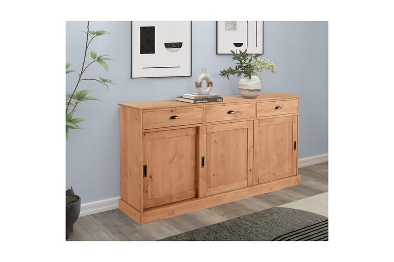 Skänk Harry 170x40x85 cm, Betsad/Vax - 170x40x85 cm, Betsad/Vax - Möbler - Bord & matgrupp - Avlastningsbord & sidobord - Konsolbord & hallbord