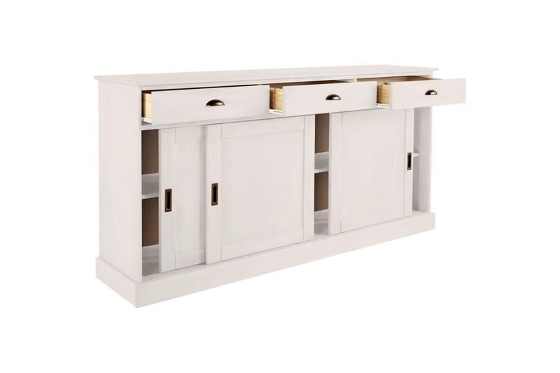 Skänk Harry 170x40x85 cm, Vit - 170x40x85 cm, Vit - Möbler - Bord & matgrupp - Avlastningsbord & sidobord - Konsolbord & hallbord