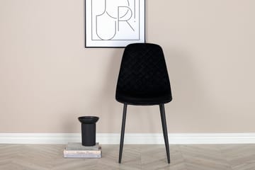 Sleek Matbord 195 cm Förlängningsbart med 6 Polar Matstol - Möbler - Bord & matgrupp - Matgrupp
