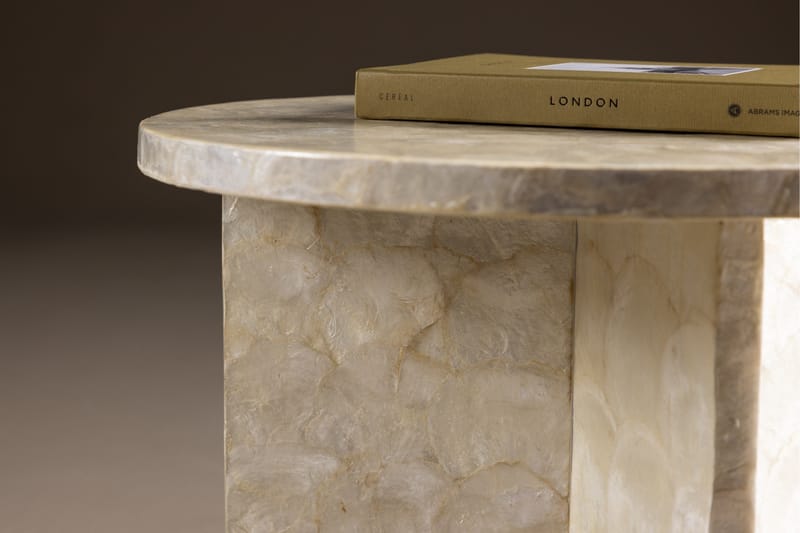 Smögen Soffbord 40 cm Rund - Ljusgrå - Möbler - Bord & matgrupp - Soffbord