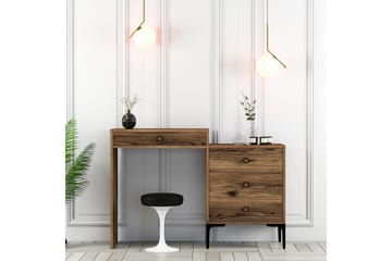 Sminkbord Ameias 124x84,7 cm Brun - Hanah Home - Möbler - Bord & matgrupp - Sminkbord & toalettbord