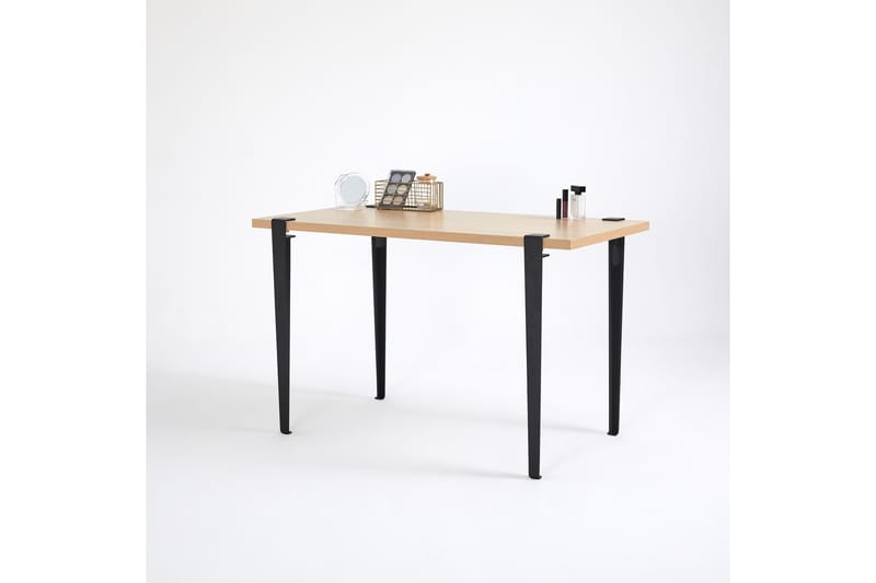Sminkbord Elaea 45x75 cm Brun/Svart - Hanah Home - Möbler - Bord & matgrupp - Sminkbord & toalettbord