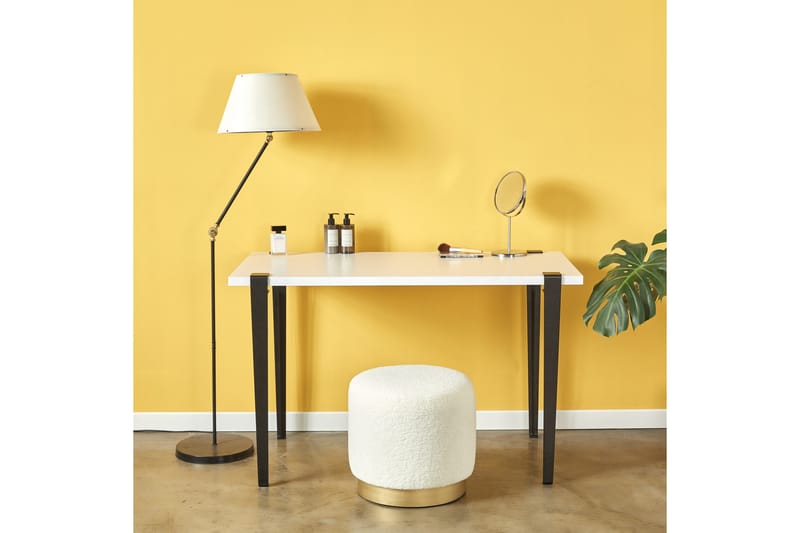 Sminkbord Elaea 45x75 cm Vit/Svart - Hanah Home - Möbler - Bord & matgrupp - Sminkbord & toalettbord
