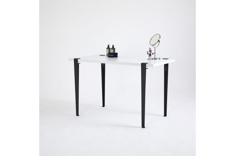 Sminkbord Elaea 45x75 cm Vit/Svart - Hanah Home - Möbler - Bord & matgrupp - Sminkbord & toalettbord