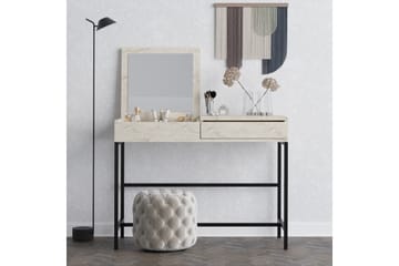 Sminkbord Lindadia 100 cm - Beige - Möbler - Bord & matgrupp - Sminkbord & toalettbord