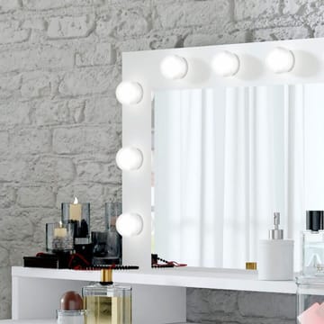 Sminkbord med spegel Diva med 3 Lådor - Möbler - Bord & matgrupp - Sminkbord & toalettbord