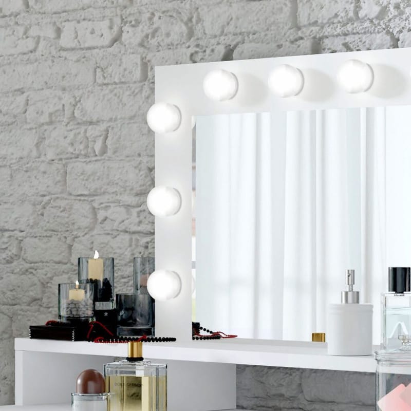 Sminkbord med spegel Diva med 3 Lådor - Möbler - Bord & matgrupp - Sminkbord & toalettbord