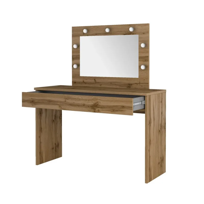 Sminkbord med spegel Eva 1 låda - Wotan Ek - Möbler - Bord & matgrupp - Sminkbord & toalettbord
