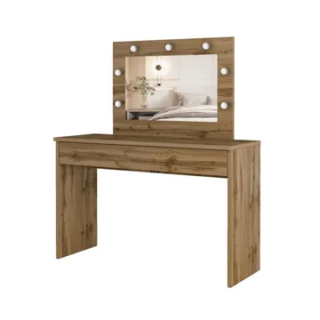 Sminkbord med spegel Eva 1 låda - Wotan Ek - Möbler - Bord & matgrupp - Sminkbord & toalettbord