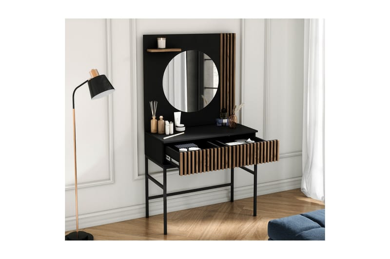 Sminkbord Meorati 85x60 cm - Brun - Möbler - Bord & matgrupp - Sminkbord & toalettbord