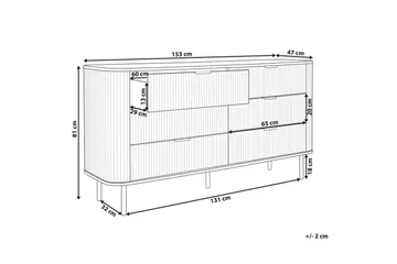 Byrå Bradley - Förvaring - Förvaringsmöbler - Byrå