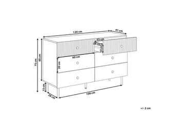 Byrå Coventry - Förvaring - Förvaringsmöbler - Byrå