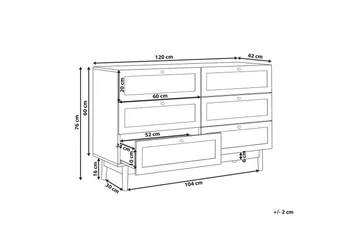 Byrå Nivo - Förvaring - Förvaringsmöbler - Byrå
