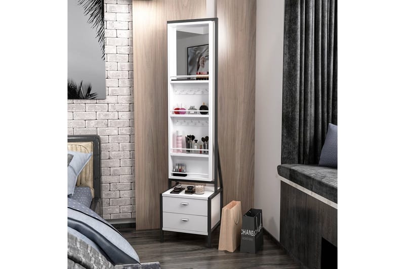 Challur Sminkbord 41 cm - Vit - Möbler - Bord & matgrupp - Sminkbord & toalettbord