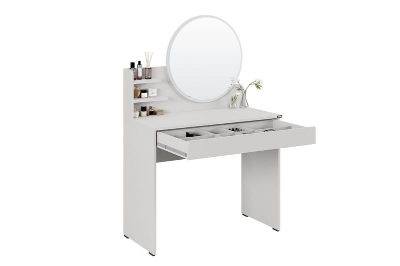 Dralen Sminkbord 90 cm - Taupe - Möbler - Bord & matgrupp - Sminkbord & toalettbord