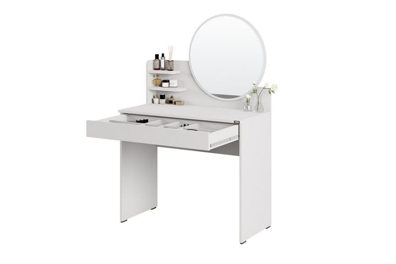Dralen Sminkbord 90 cm - Taupe - Möbler - Bord & matgrupp - Sminkbord & toalettbord