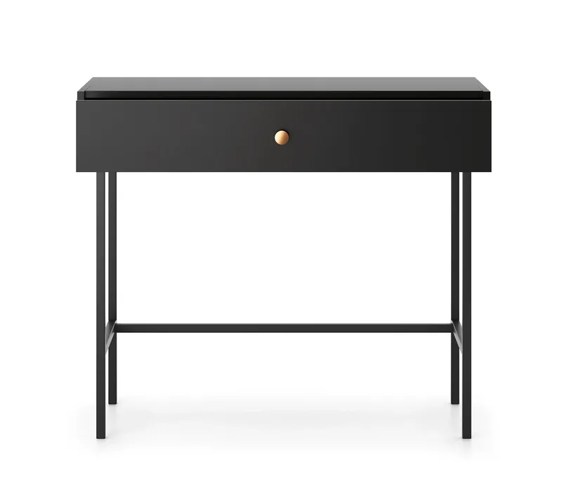 Francisca Sminkbord 93 cm - Svart - Möbler - Bord & matgrupp - Sminkbord & toalettbord