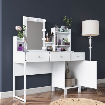 Jornes Sminkbord 120x136,8x40 cm - Vit - Möbler - Bord & matgrupp - Sminkbord & toalettbord