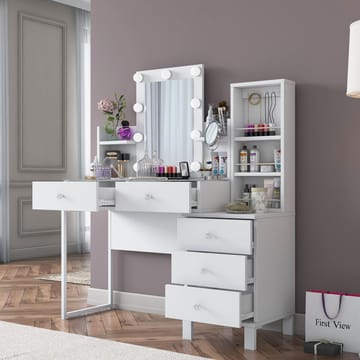 Jornes Sminkbord 120x136,8x40 cm - Vit - Möbler - Bord & matgrupp - Sminkbord & toalettbord