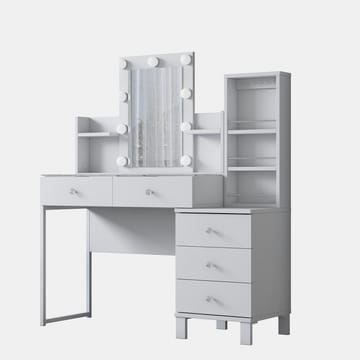 Jornes Sminkbord 120x136,8x40 cm - Vit - Möbler - Bord & matgrupp - Sminkbord & toalettbord