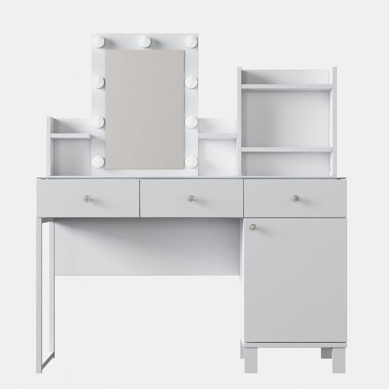 Jornes Sminkbord 120x136,8x40 cm - Vit - Möbler - Bord & matgrupp - Sminkbord & toalettbord