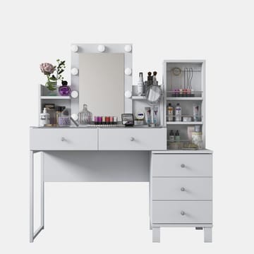 Jornes Sminkbord 120x136,8x40 cm - Vit - Möbler - Bord & matgrupp - Sminkbord & toalettbord