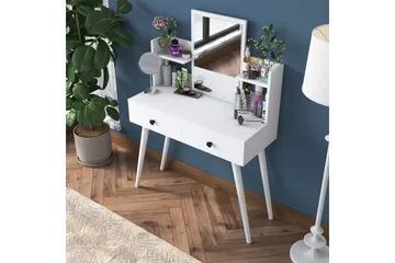 Junji Sminkbord 89,8x111,8 cm Vit - Hanah Home - Möbler - Bord & matgrupp - Sminkbord & toalettbord