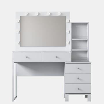 Kalvik Sminkbord 120x141,8x40 cm - Vit - Möbler - Bord & matgrupp - Sminkbord & toalettbord