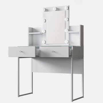 Keldan Sminkbord 90x136,8x40 cm - Vit - Möbler - Bord & matgrupp - Sminkbord & toalettbord