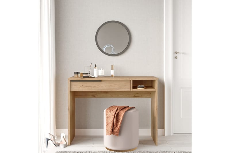 Naho Sminkbord 100 cm - Valnöt - Möbler - Bord & matgrupp - Sminkbord & toalettbord