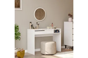 Naho Sminkbord 100 cm - Vit - Möbler - Bord & matgrupp - Sminkbord & toalettbord