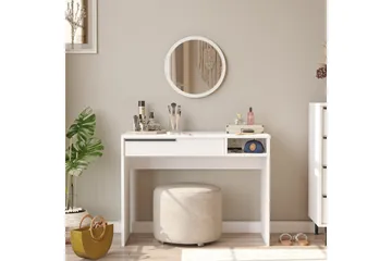 Naho Sminkbord 100 cm - Vit - Möbler - Bord & matgrupp - Sminkbord & toalettbord