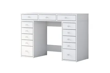 Ramender Sminkbord 120 cm - Vit - Möbler - Bord & matgrupp - Sminkbord & toalettbord