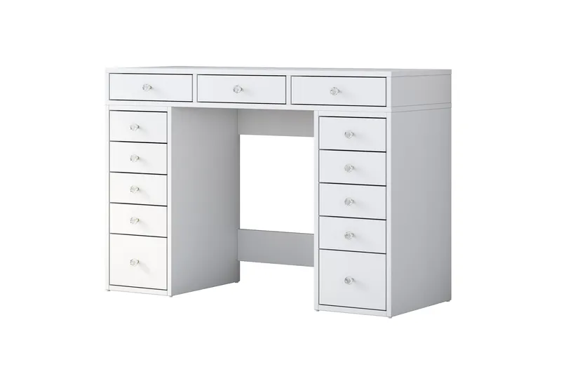 Ramender Sminkbord 120 cm - Vit - Möbler - Bord & matgrupp - Sminkbord & toalettbord