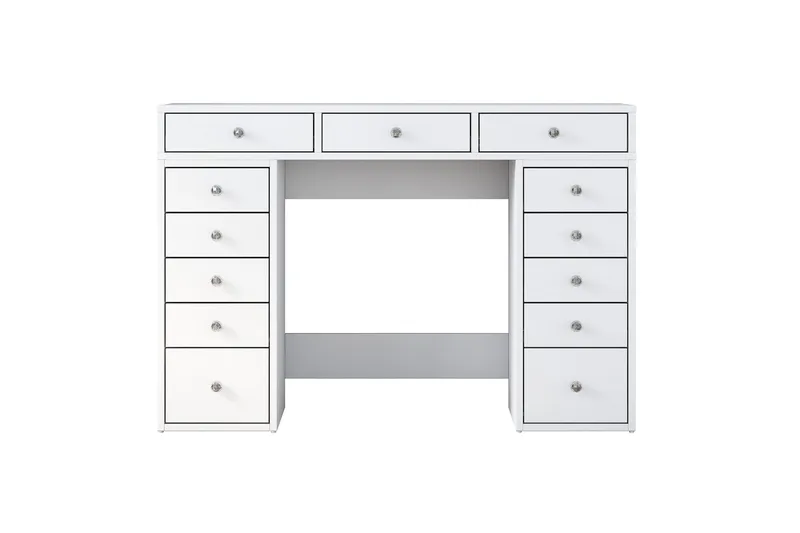 Ramender Sminkbord 120 cm - Vit - Möbler - Bord & matgrupp - Sminkbord & toalettbord