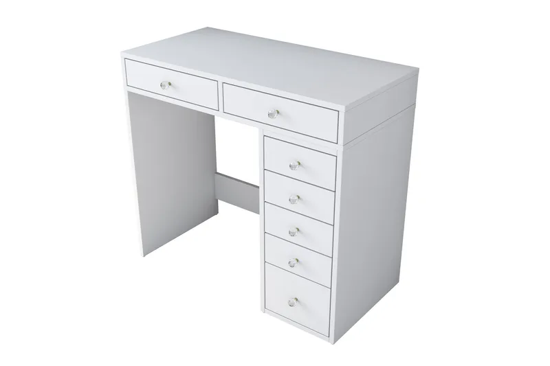 Ramender Sminkbord 90 cm - Vit - Möbler - Bord & matgrupp - Sminkbord & toalettbord