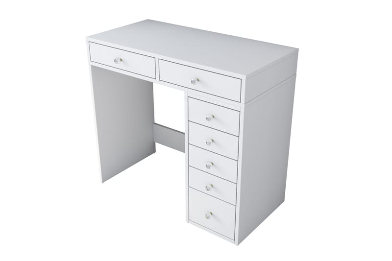 Ramender Sminkbord 90 cm - Vit - Möbler - Bord & matgrupp - Sminkbord & toalettbord