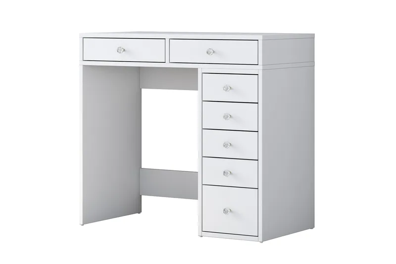 Ramender Sminkbord 90 cm - Vit - Möbler - Bord & matgrupp - Sminkbord & toalettbord