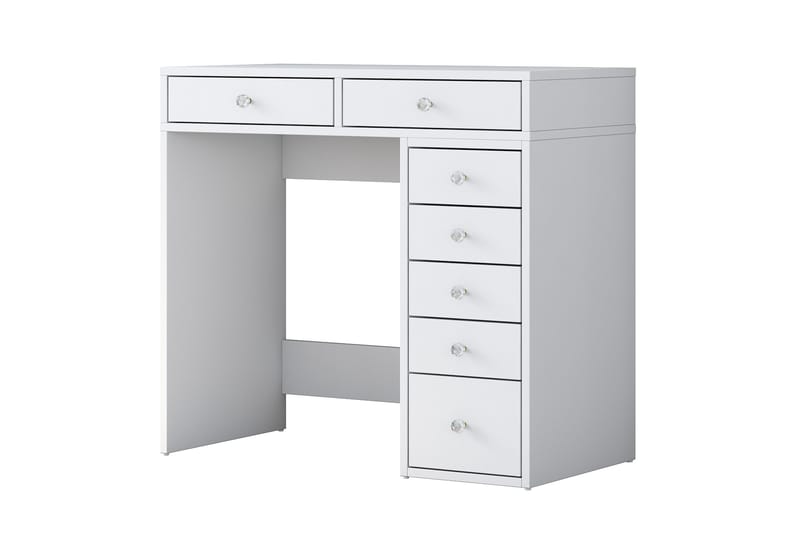 Ramender Sminkbord 90 cm - Vit - Möbler - Bord & matgrupp - Sminkbord & toalettbord